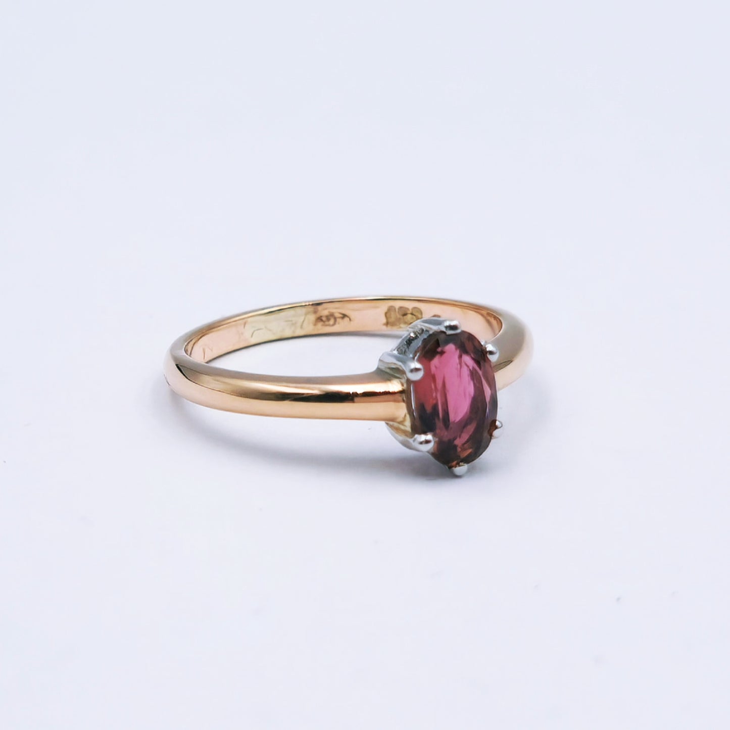 Pink Tourmaline Ring – 9ct Rose Gold